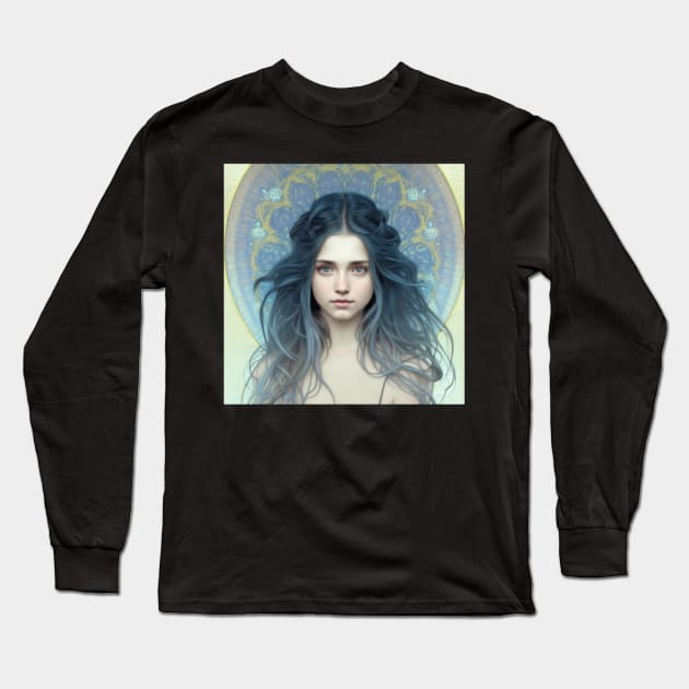 The Naiad Long Sleeve T-Shirt by RavenRarities